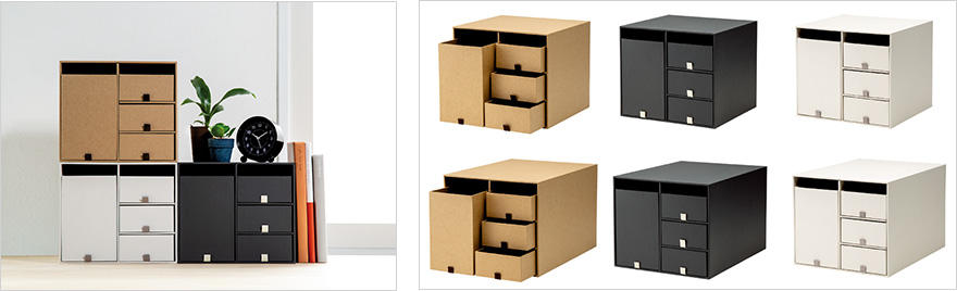 お部屋のこまごま、まとめて簡単整理。紙製収納ボックス「リビングポストⅡ」を発売｜PLUS プラス株式会社／PLUSグループ