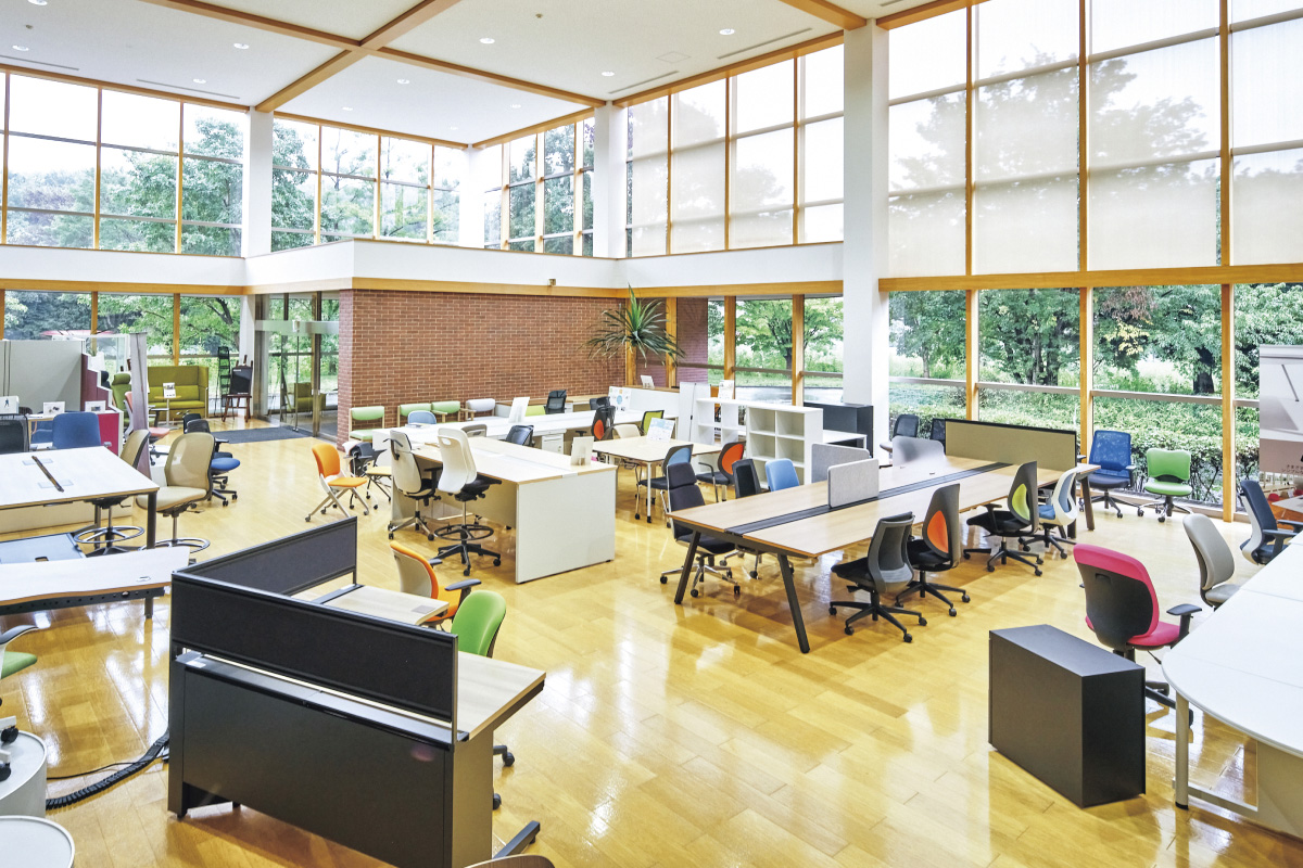 写真：前橋工場ショールーム