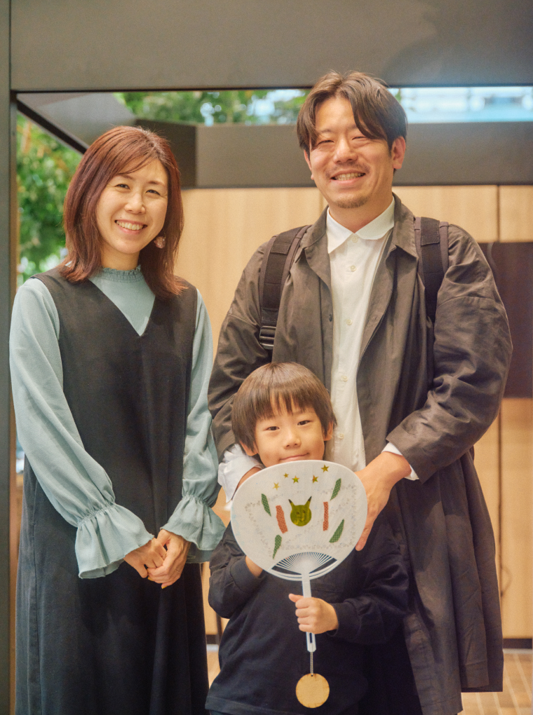 参加された親子